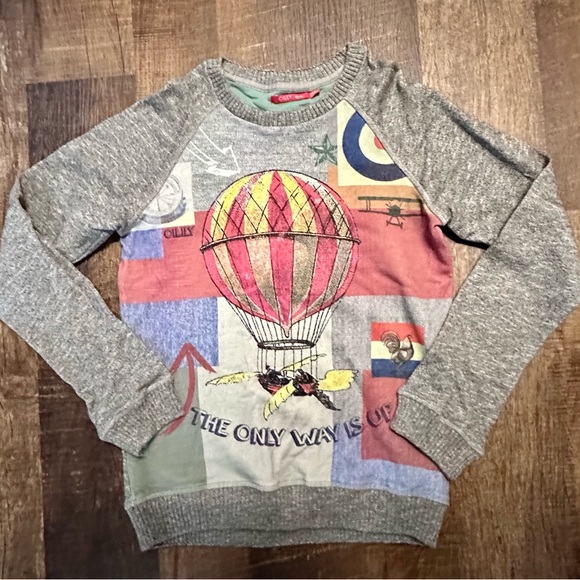 Oilily Other - Oilily unisex youth crewneck scoopneck sweatshirt size youth 12Y - like new